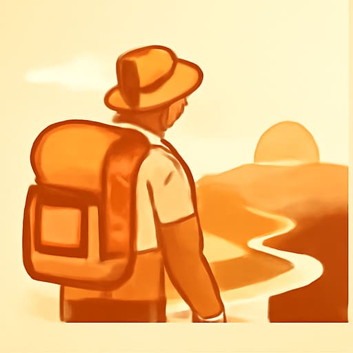 Los Angeles travel illustration